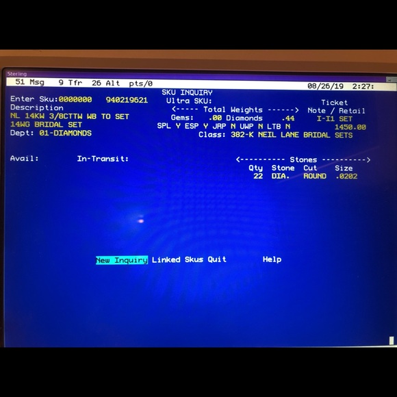 Diamond Wedding Ring Set - Picture 6 of 7